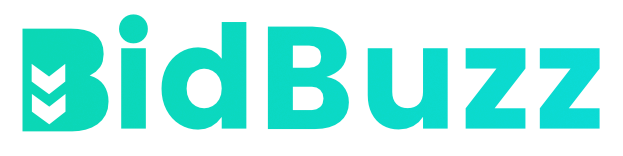 Bidbuzz logo in green